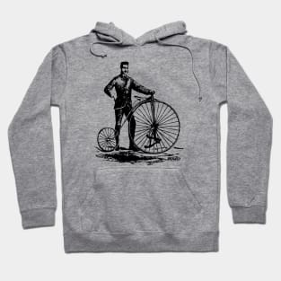 Bicycle-Black-Retro Hoodie